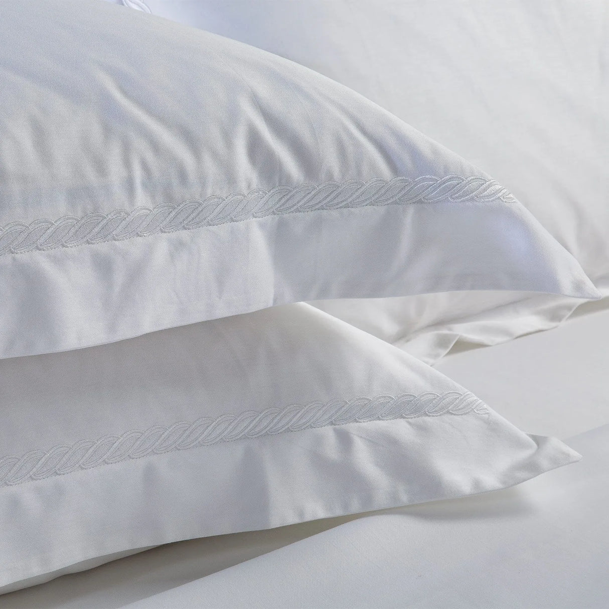 Completo Lenzuola TRECCIA in Raso By Caleffi