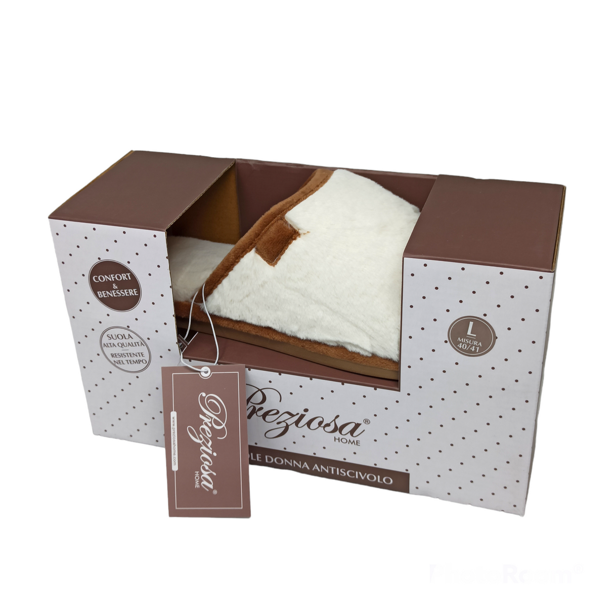 Pantofole PELUCHE By Preziosa Home