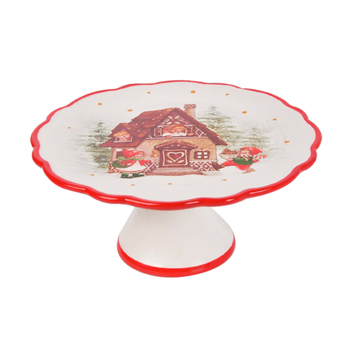 Alzatina Decorativa RETRO' CHRISTMAS By Hanna Home (Natale)