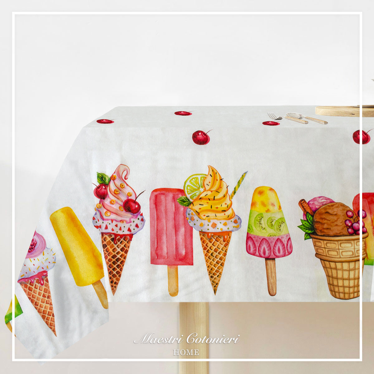 Servizio da Tavola x12 GELATO By MAESTRI COTONIERI