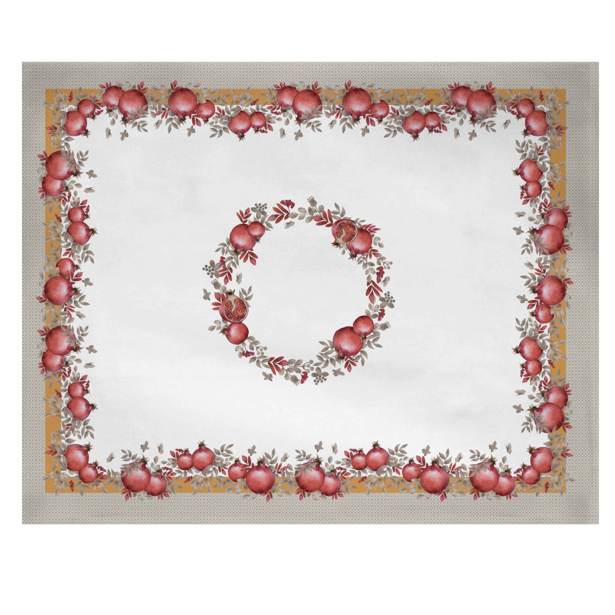 Tovaglia x12 POMEGRANATE By Di Maestro