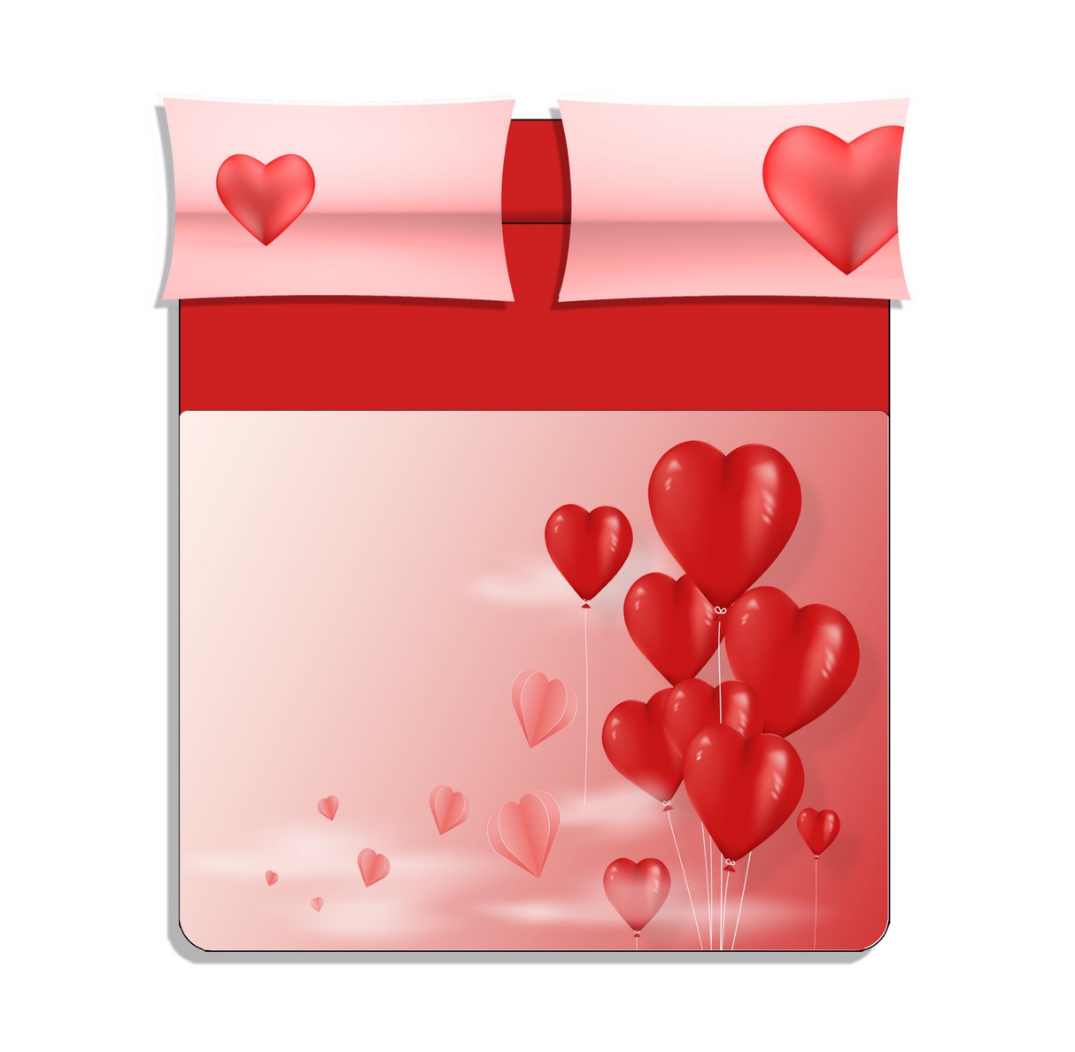 Completo Lenzuola Copriletto LOVE By Karì