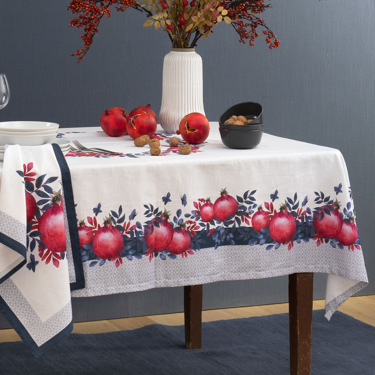 Tovaglia x12 POMEGRANATE By Di Maestro