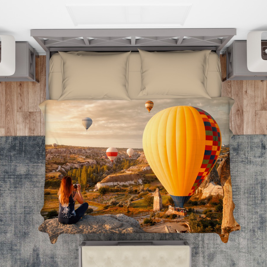 Copriletto MONGOLFIERA By Karì