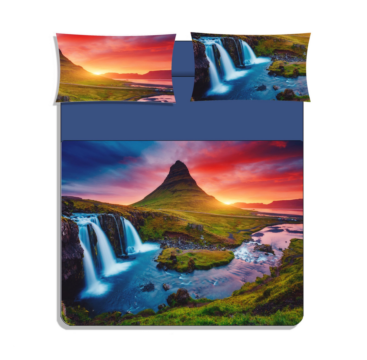 Completo Lenzuola Copriletto WATERFALL by Karì