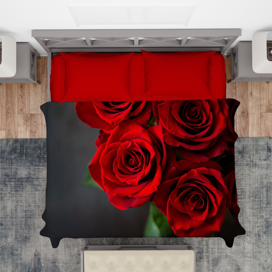 Copriletto ROSE ROSSE By Karì