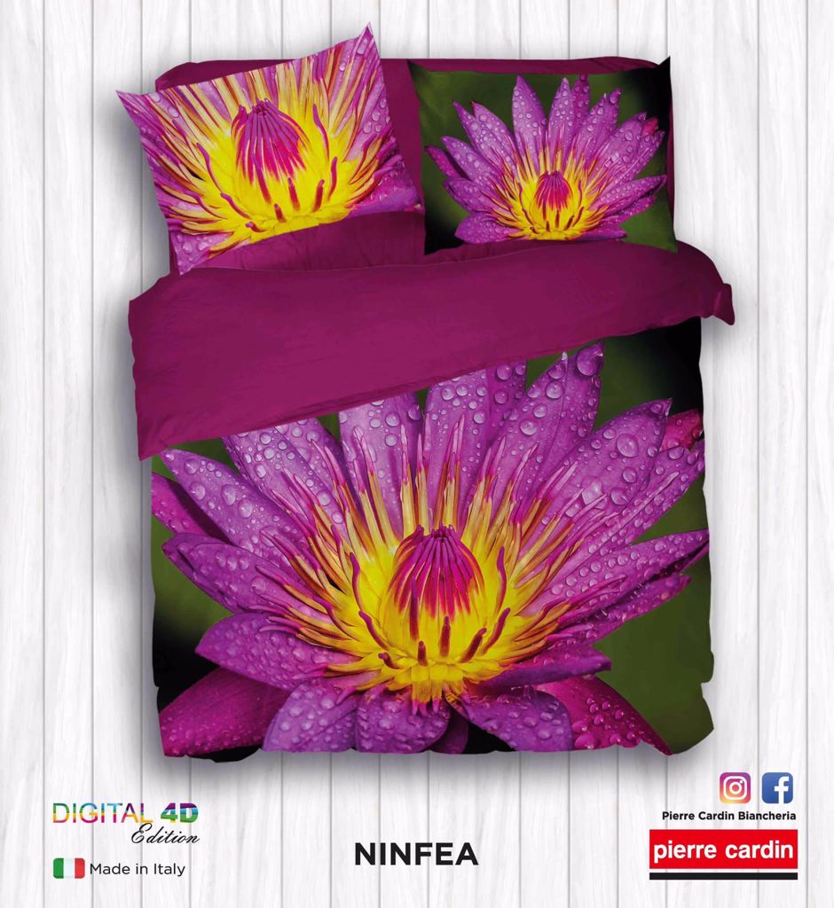 Completo lenzuola Modello Copriletto NINFEA by Botticelli