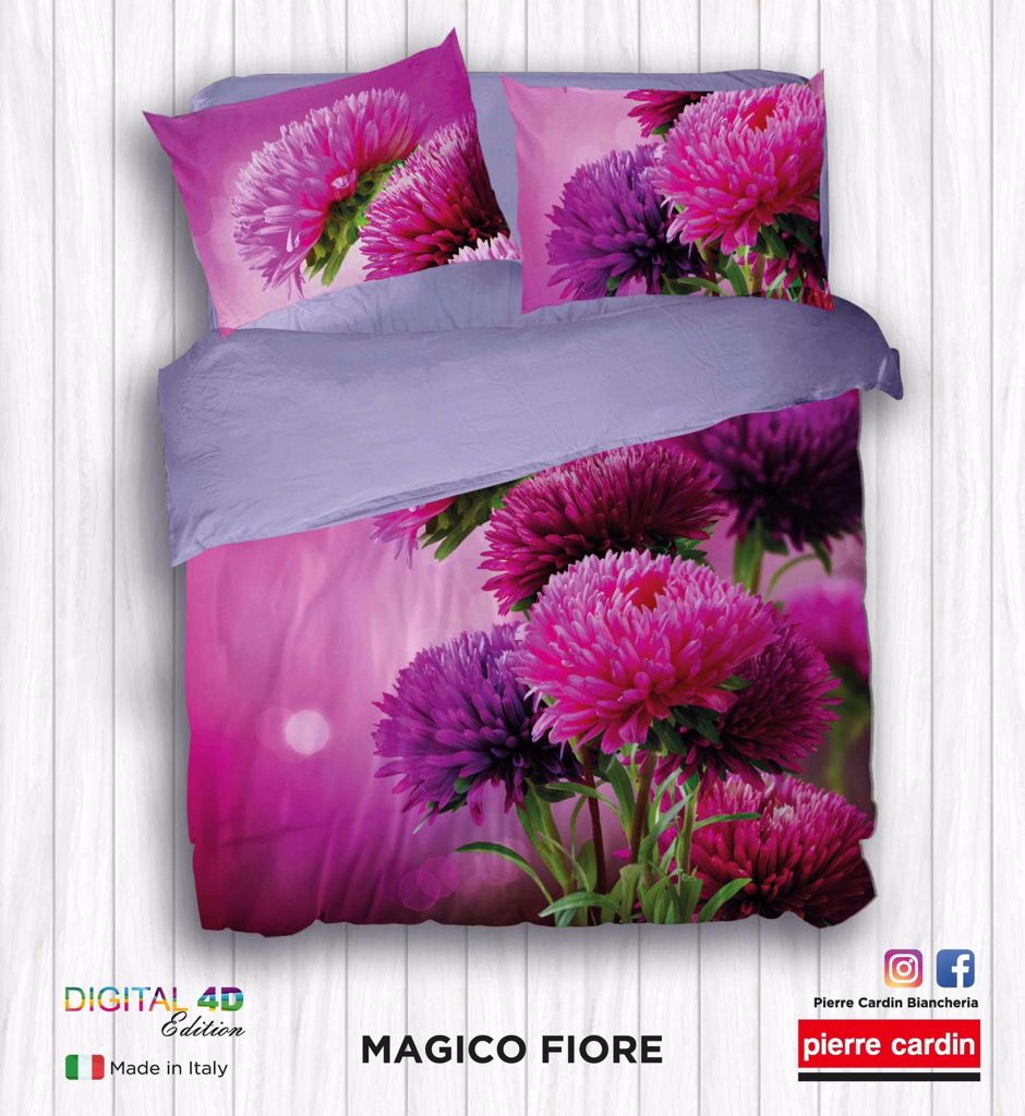 Completo lenzuola modello copriletto MAGICO FIORE by Botticelli