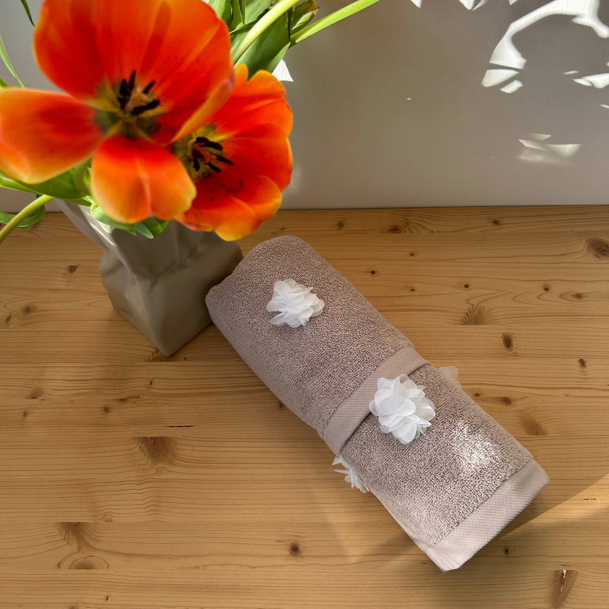 Set Asciugamani 1+1 VANITY by Maestri Cotonieri