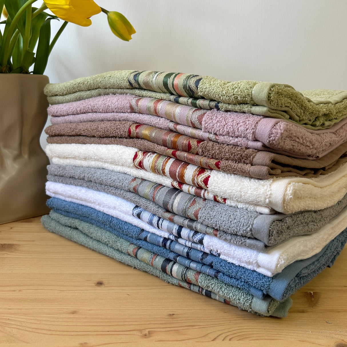 Set Asciugamani 1+1 Adele in Puro Cotone – Acca24