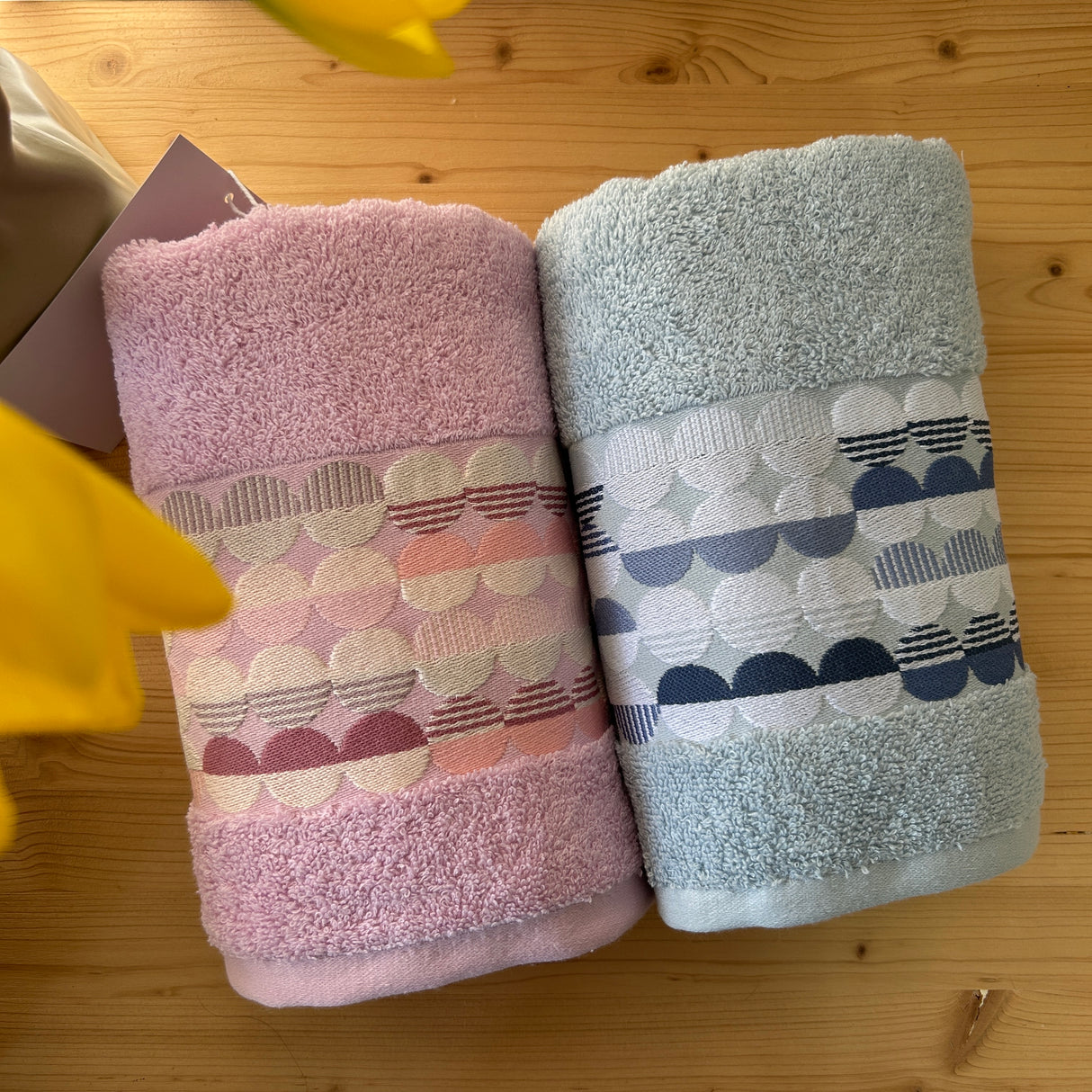 Set Asciugamani 2+2 CIRCLES - ACCA24