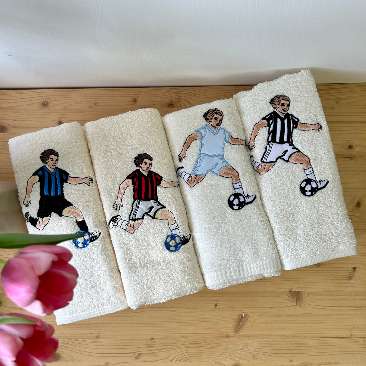 Set Asciugamani 1+1 SOCCER by Melangio