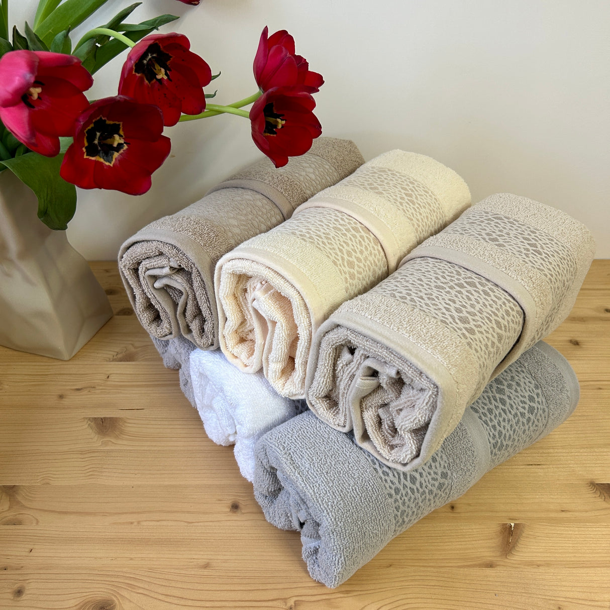 Set Asciugamani 3+3 KAROL By Neìth