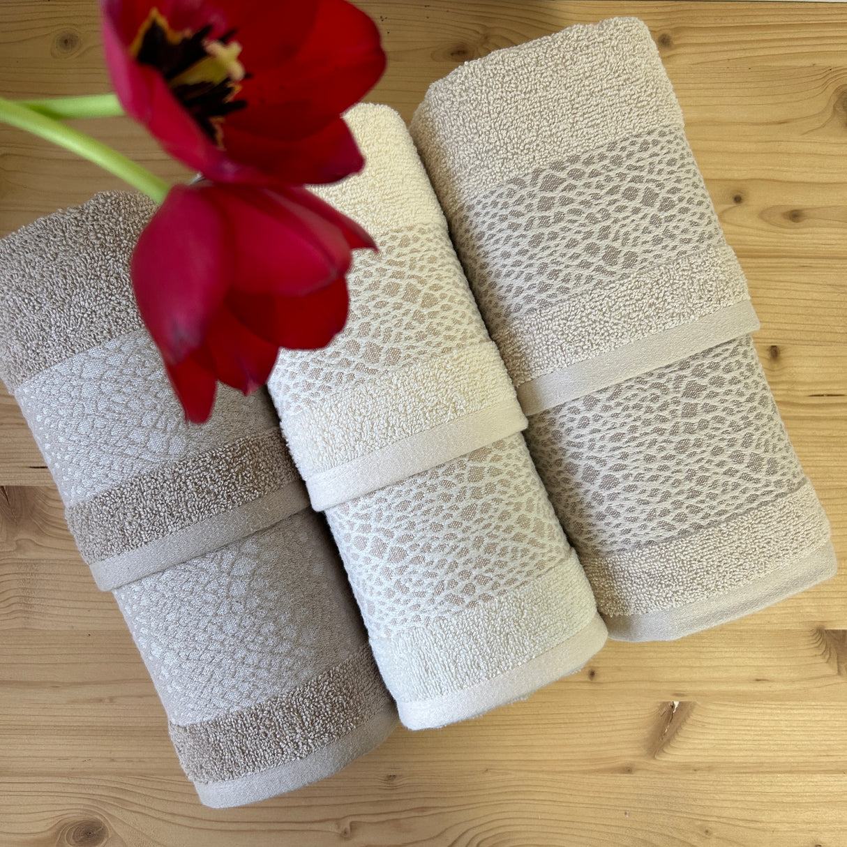 Set Asciugamani 3+3 KAROL By Neìth