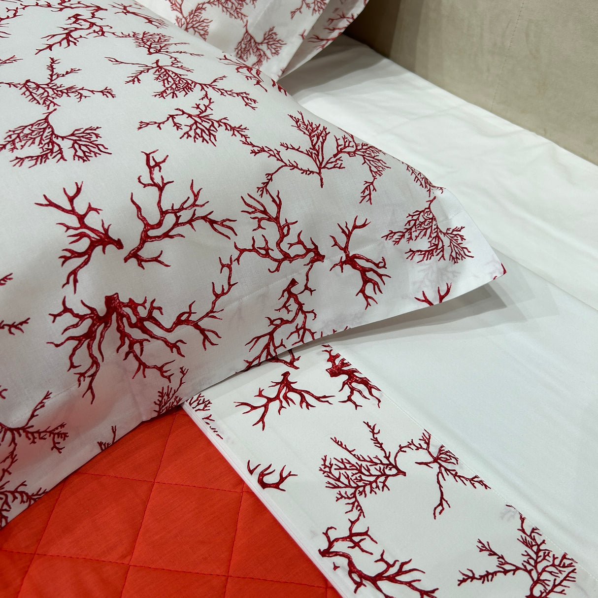 Completo Lenzuola Corallini By Opera Prima Firenze