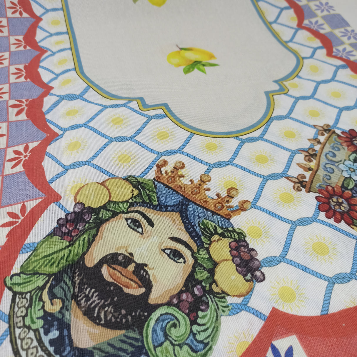 Runner E Centrotavola TESTE DI MORO By Botticelli