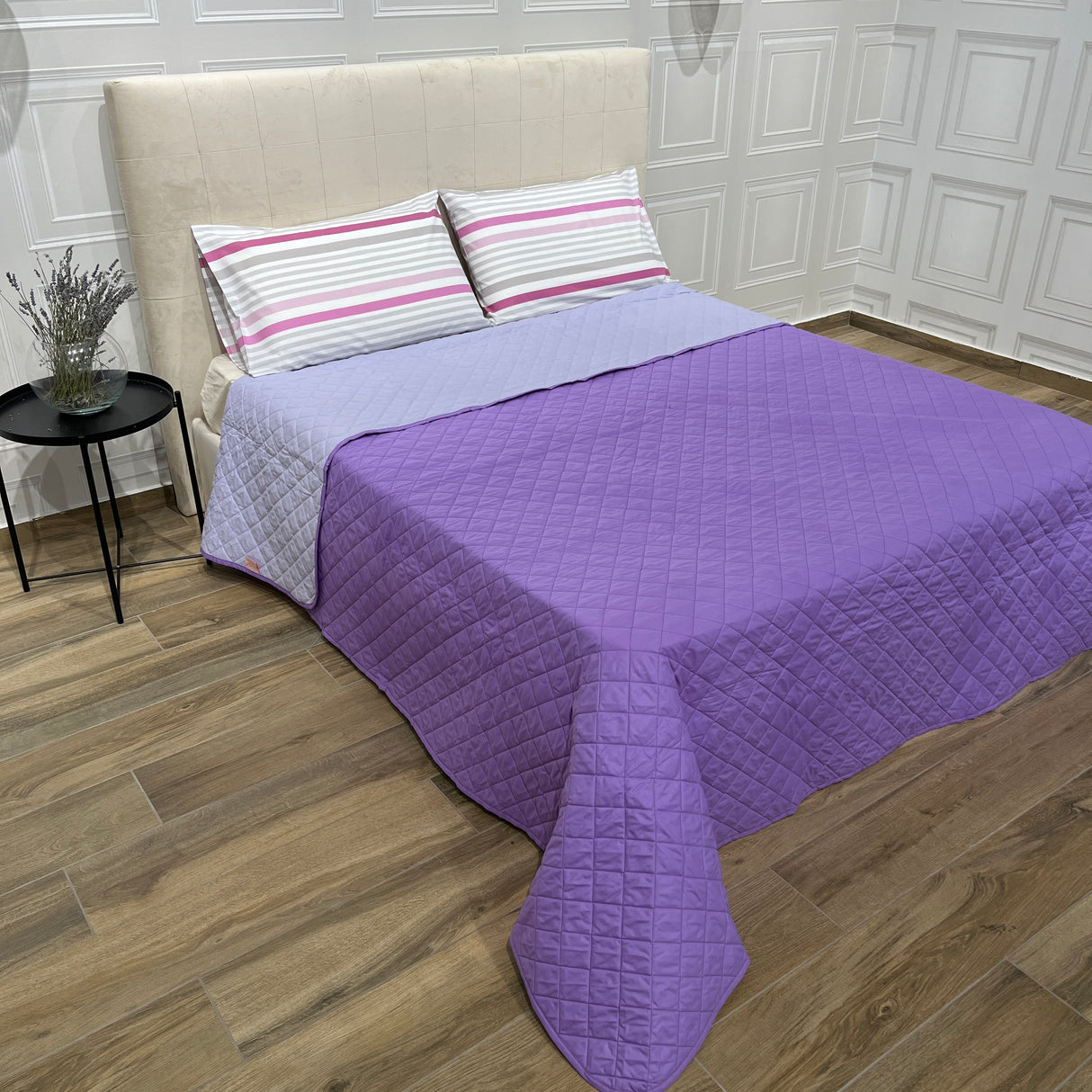 Trapuntino FLASH BICOLOR matrimoniale in Cotone By Acca24