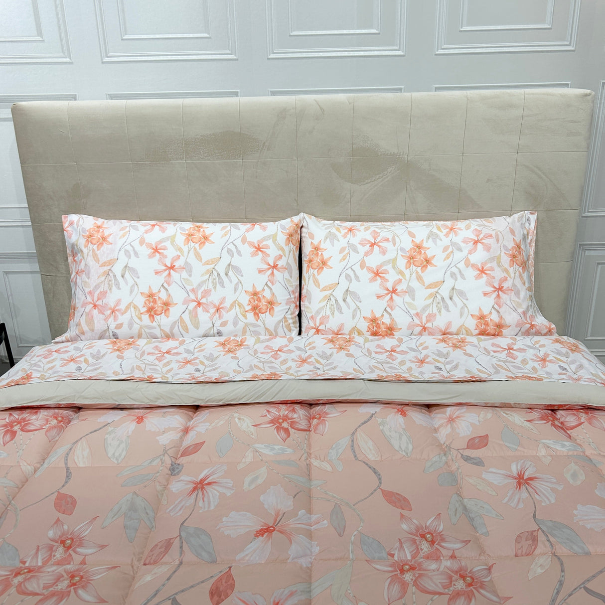 Completo Lenzuola WILD ORCHID singolo By Riviera