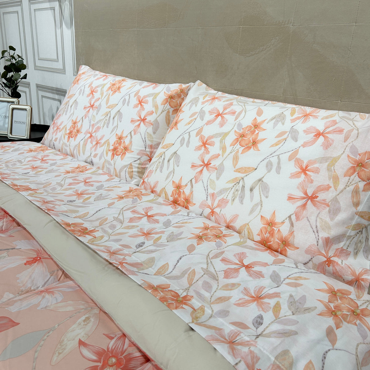 Completo Lenzuola WILD ORCHID singolo By Riviera