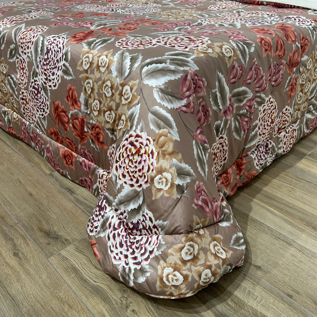 Trapunta ORTENSIA Tortora By Reevèr