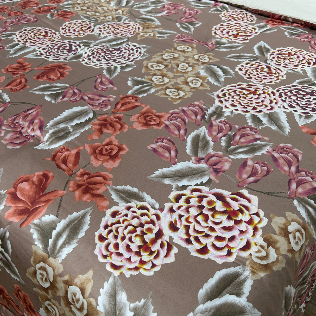 Trapunta ORTENSIA Tortora By Reevèr