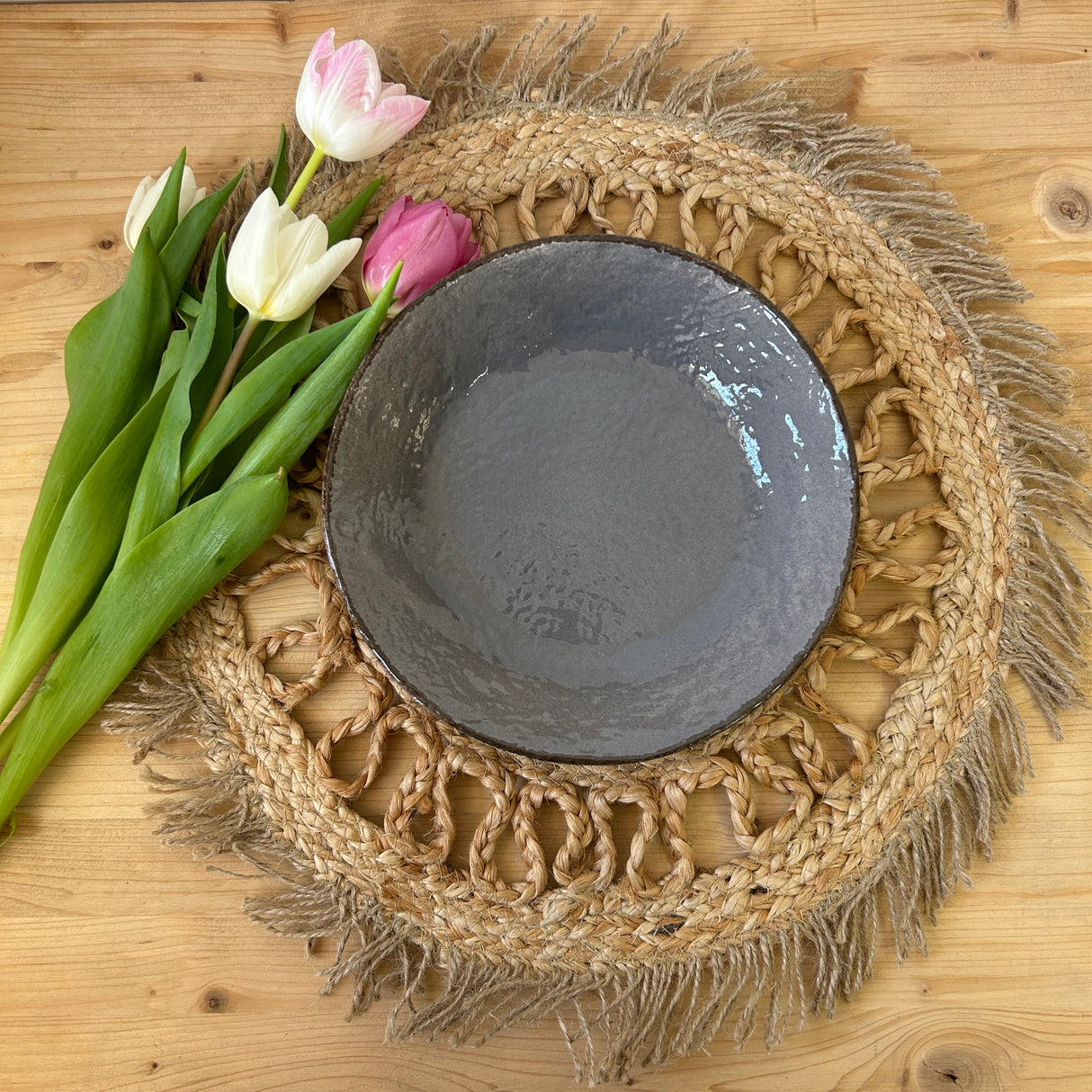 Piatto fondo PRETA (11 colori) by Arcucci