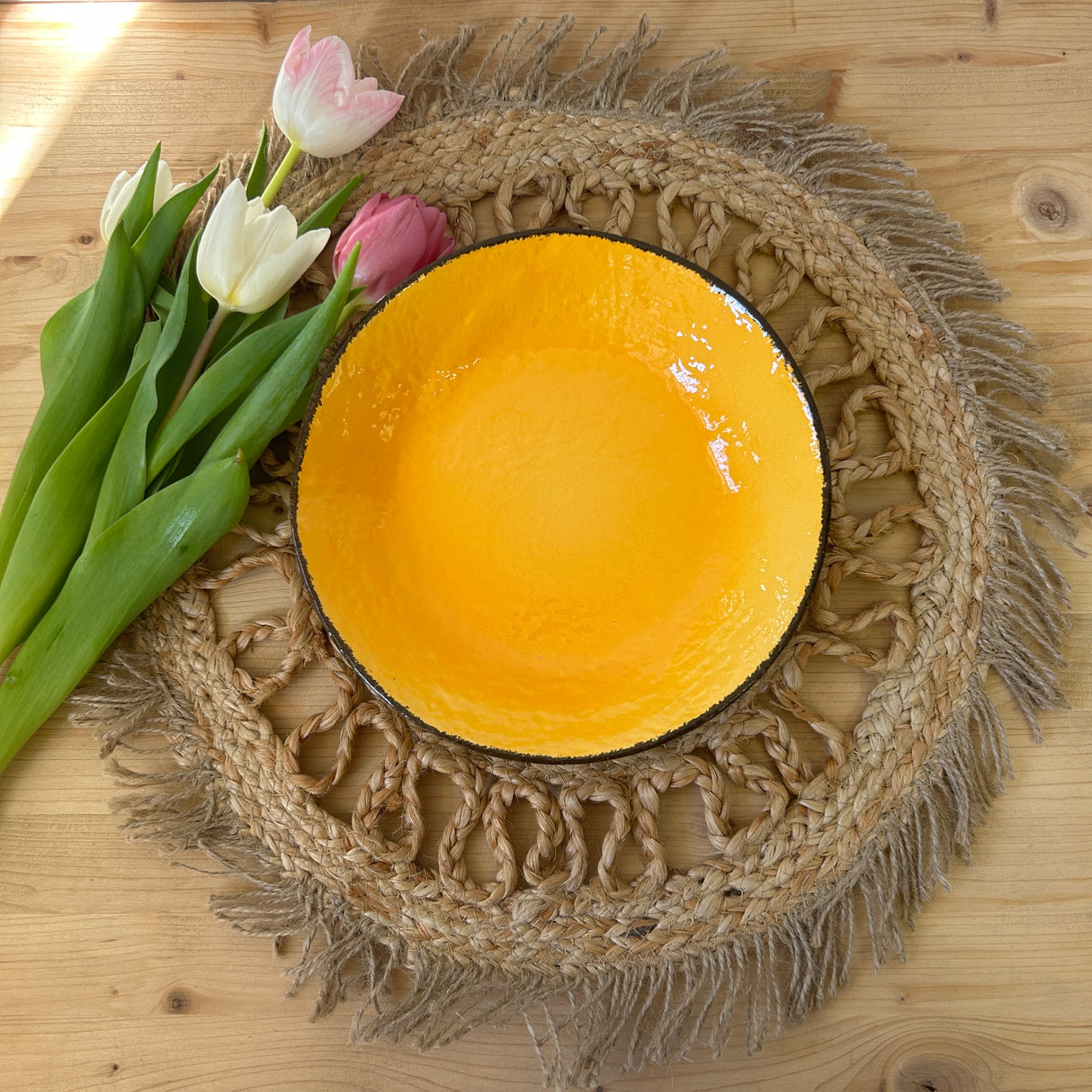 Piatto fondo PRETA (11 colori) by Arcucci