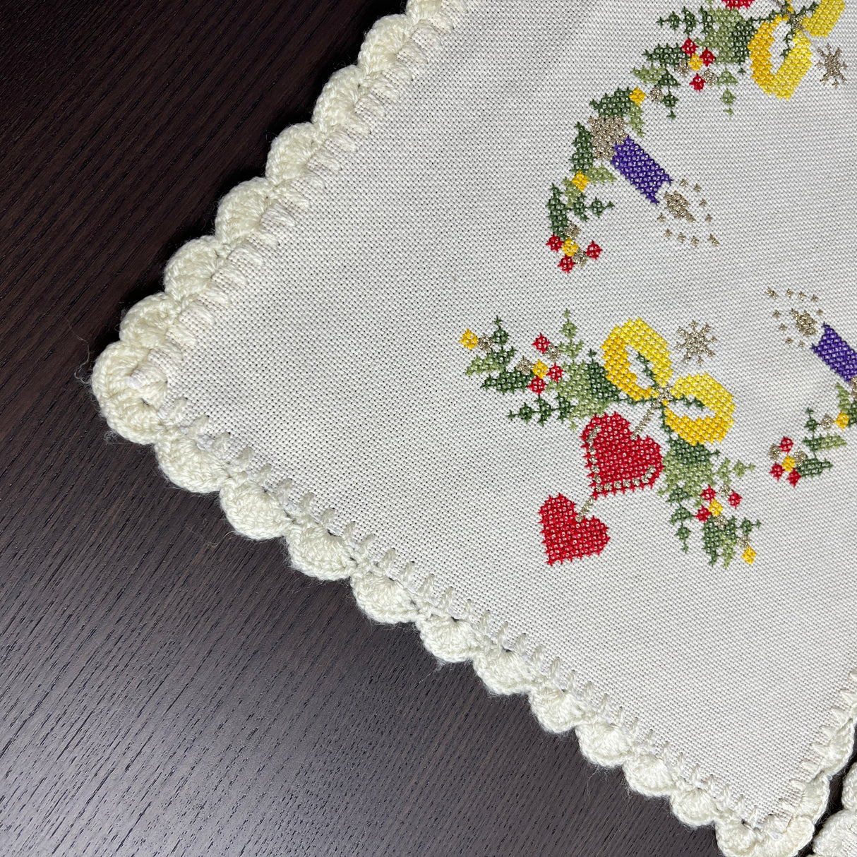 Coppia Centri Candele By Mondo Biancheria