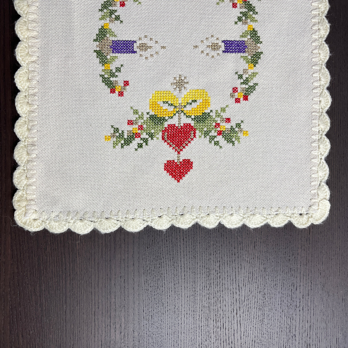 Coppia Centri Candele By Mondo Biancheria