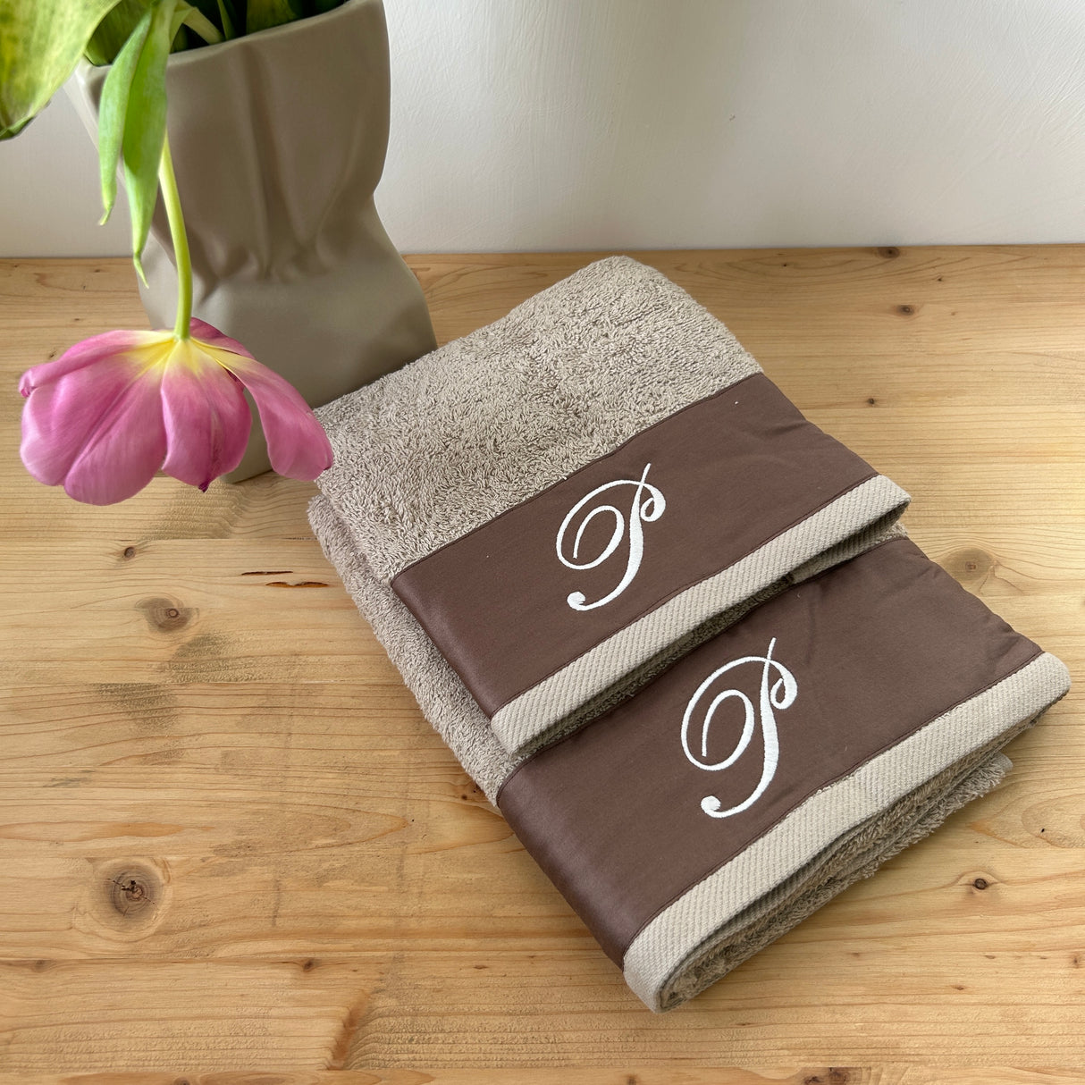 Asciugamani 1+1 LETTERA by Opera Prima Firenze