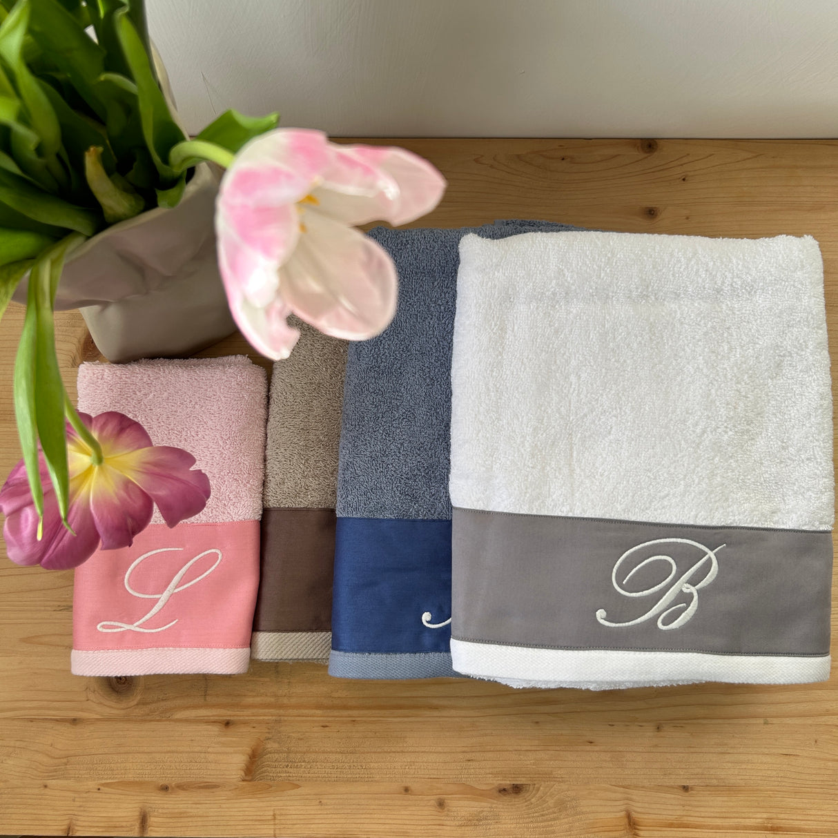 Asciugamani 1+1 LETTERA by Opera Prima Firenze