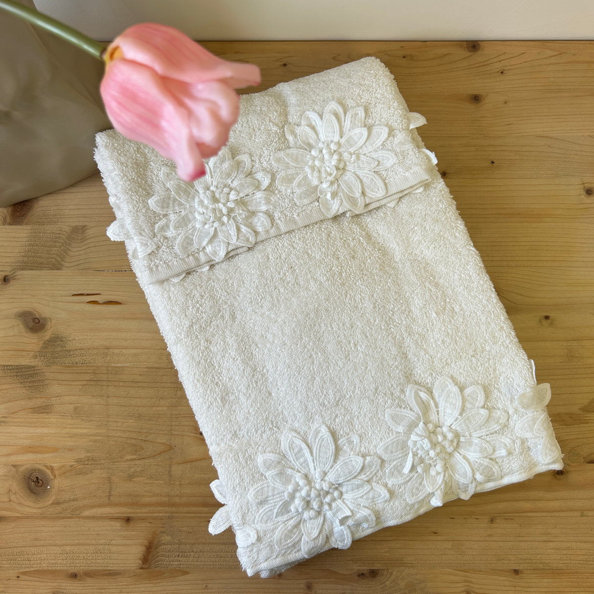 Set Asciugamani MARGHERITE by L’ Atelier17