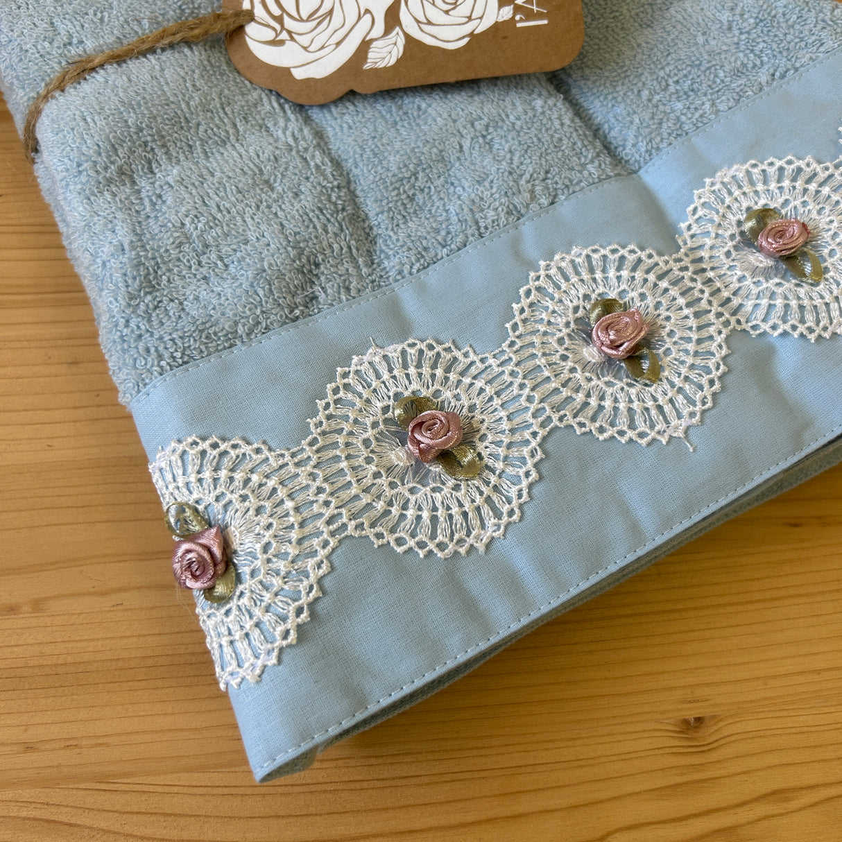 Set Asciugamani 1+1 BOCCIOLO By l'Atelier 17