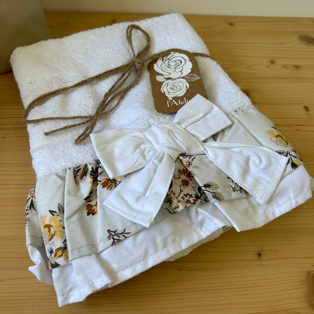 Set Asciugamani 1+1 JOY By l'Atelier 17