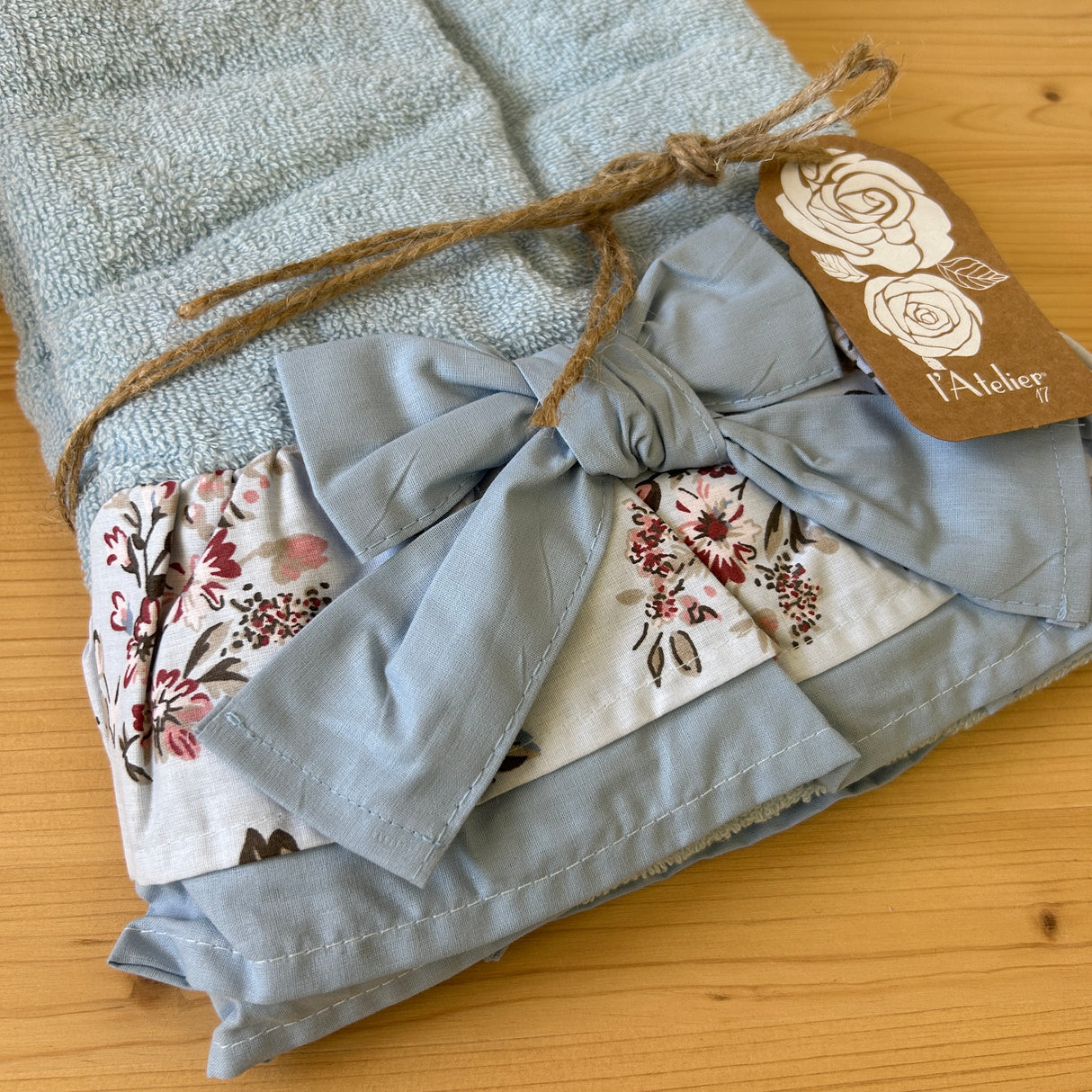 Set Asciugamani 1+1 JOY By l'Atelier 17