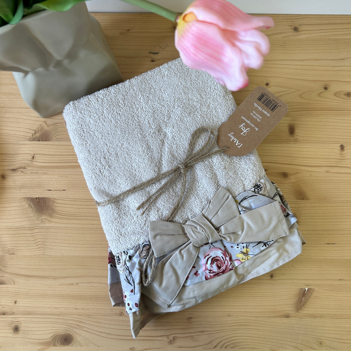 Set Asciugamani 1+1 JOY By l'Atelier 17