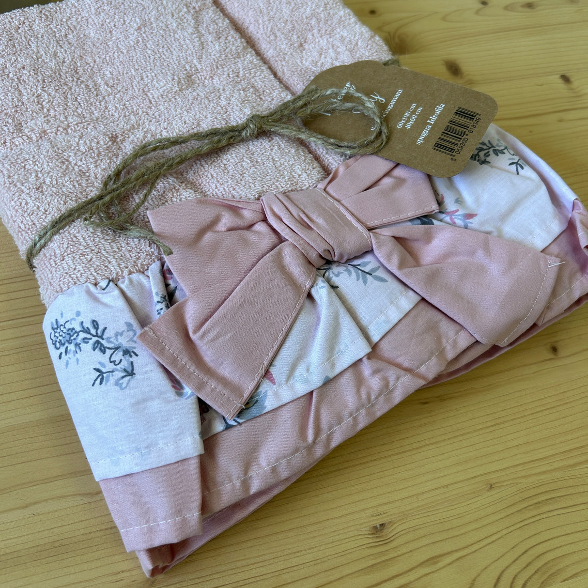 Set Asciugamani 1+1 JOY By l'Atelier 17