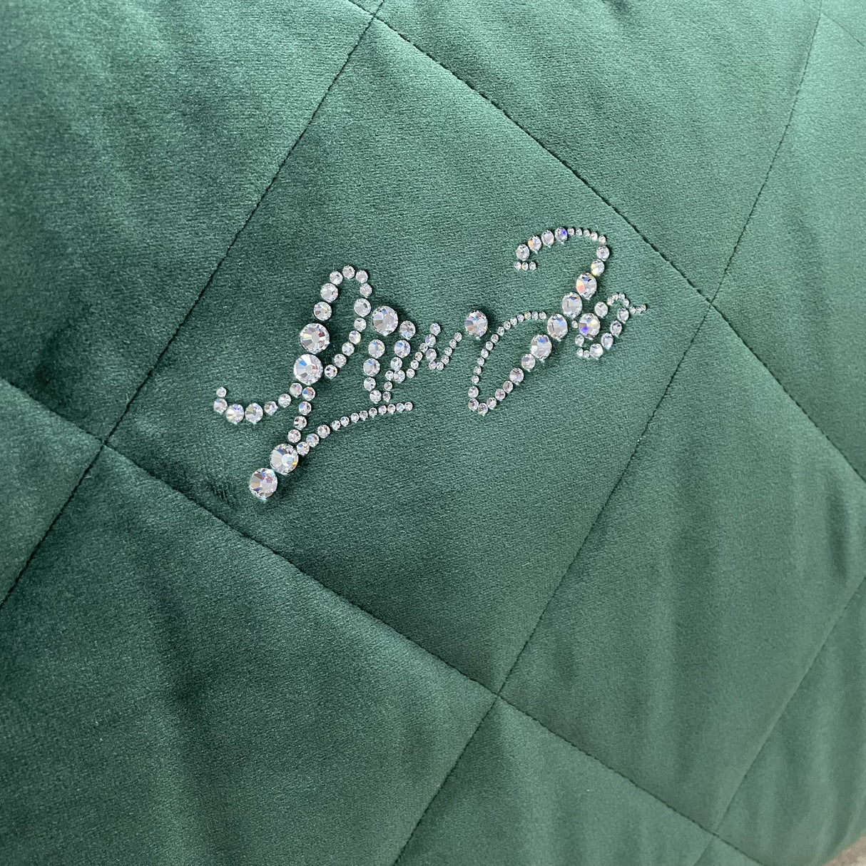 Trapuntino VELLUTO verde by Liu•Jo