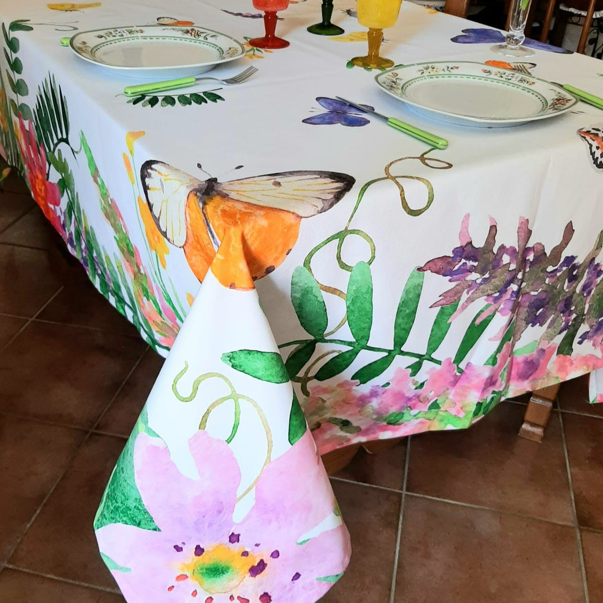 Tovaglia x12 FARFALLE by Mon Amour