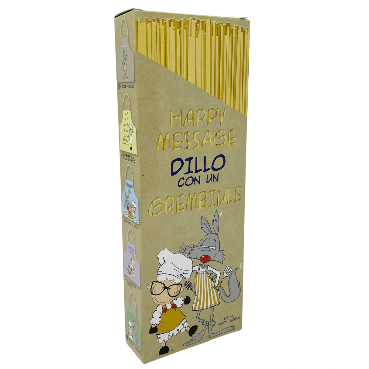 Grembiule NOI MANGIAMO E VOI LAVATE I PIATTI By Happy People