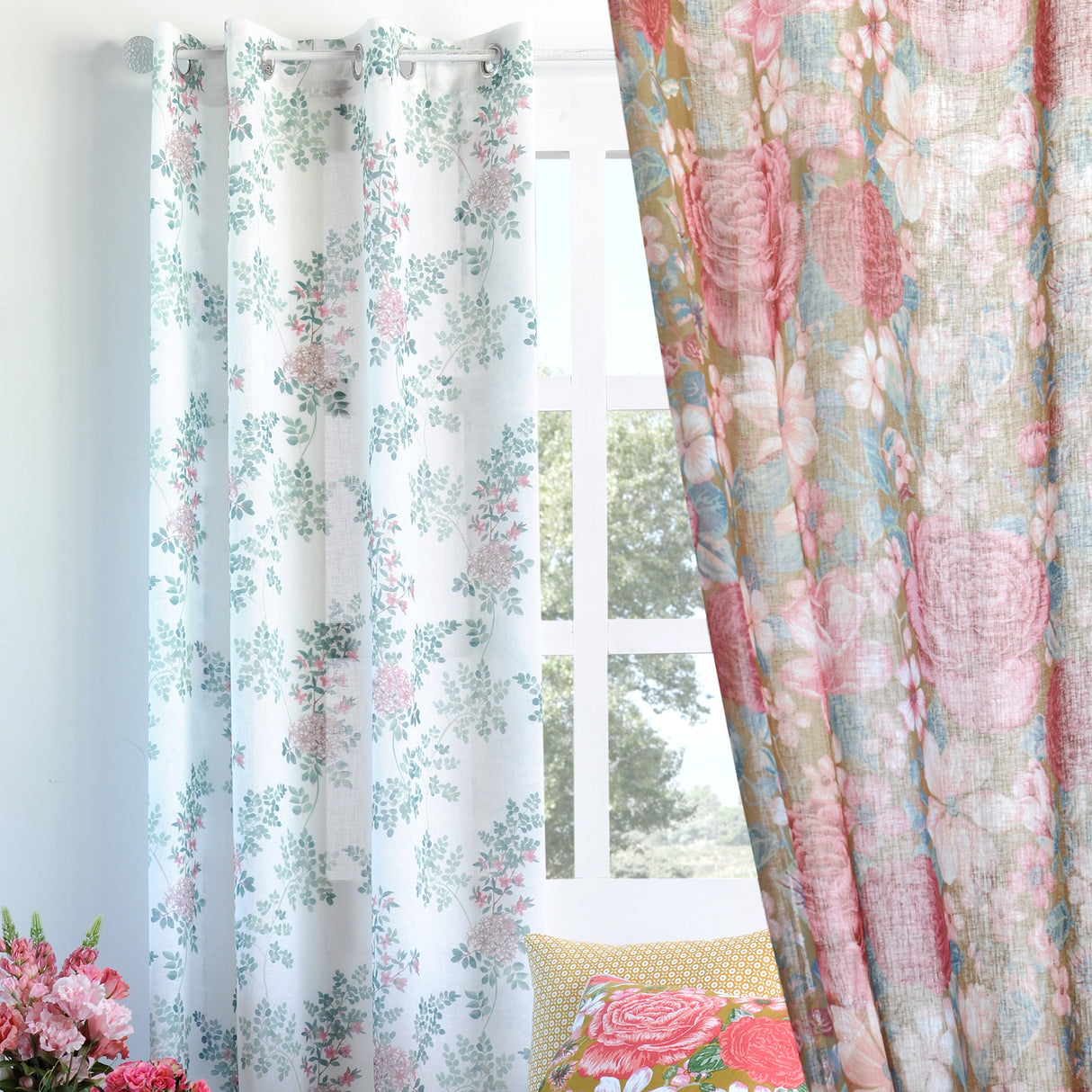 Tenda JASMIN VOILE 140x260 - Stof