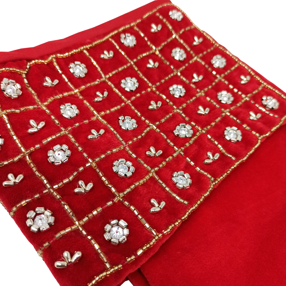 Calza Befana ROSSO VELLUTO By Hanna Home (Natale)