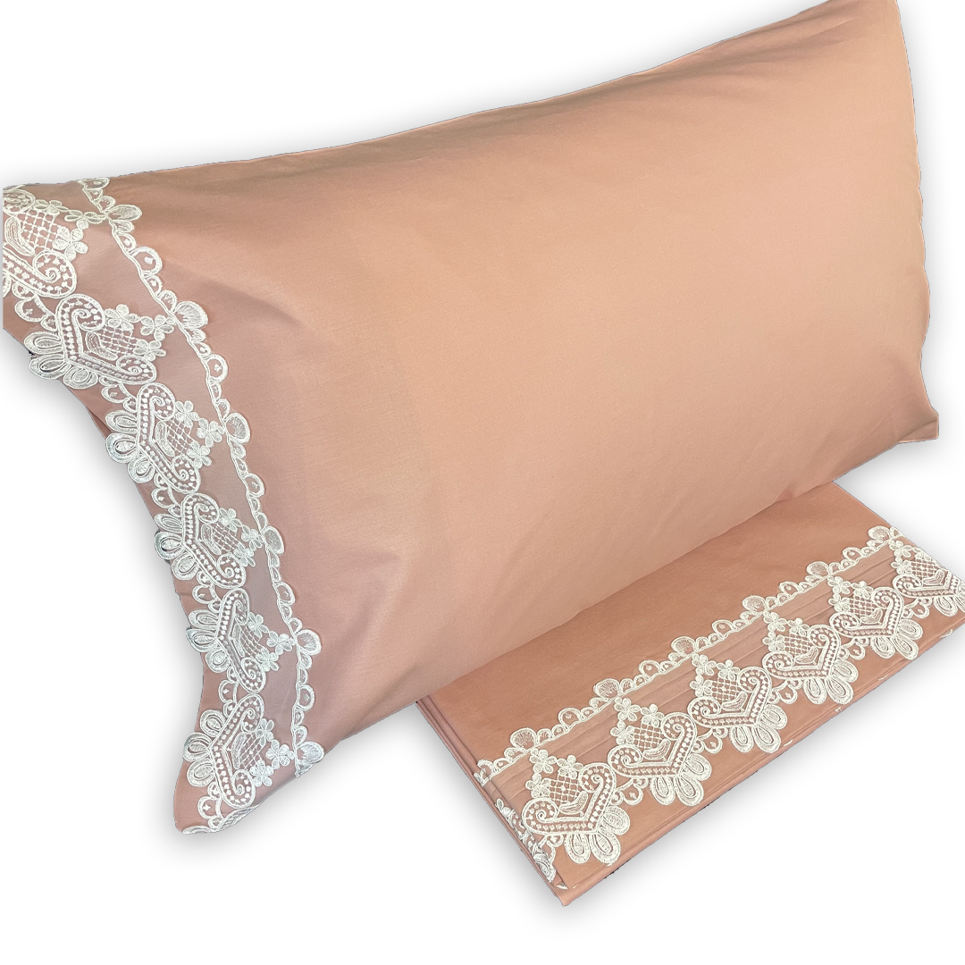 Completo Lenzuola PERLE REBRODÉ by Nausica