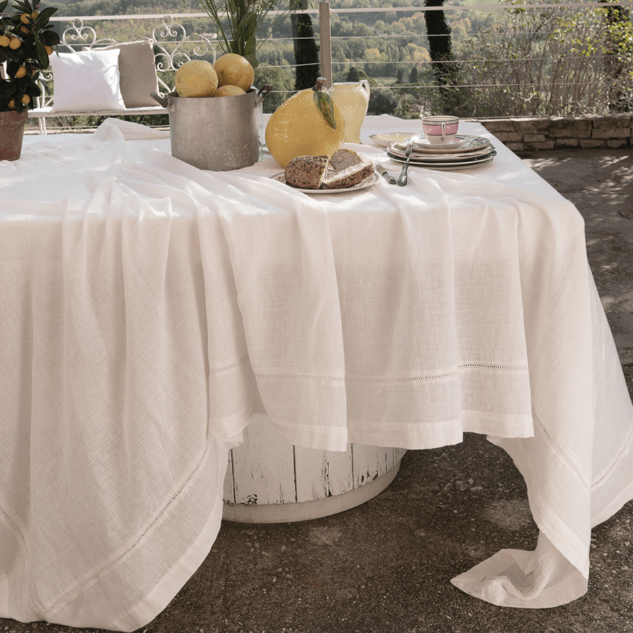 Copritavolo x12 CAMILLA Bianca By L'atelier 17