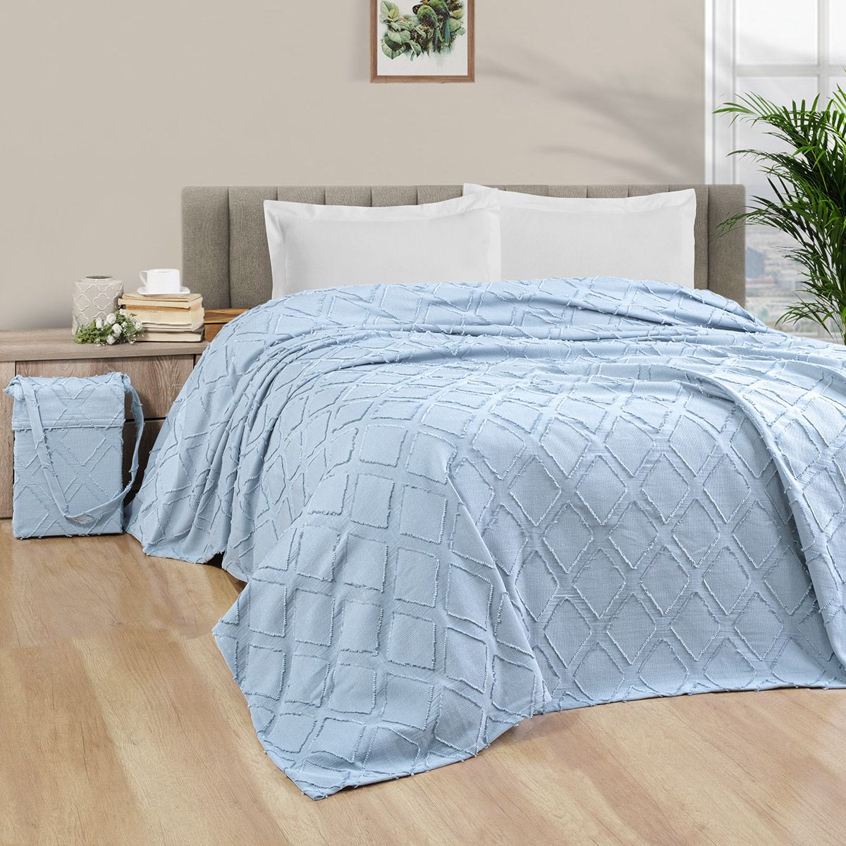 Copriletto singolo ROMBI by Maestri Cotonieri