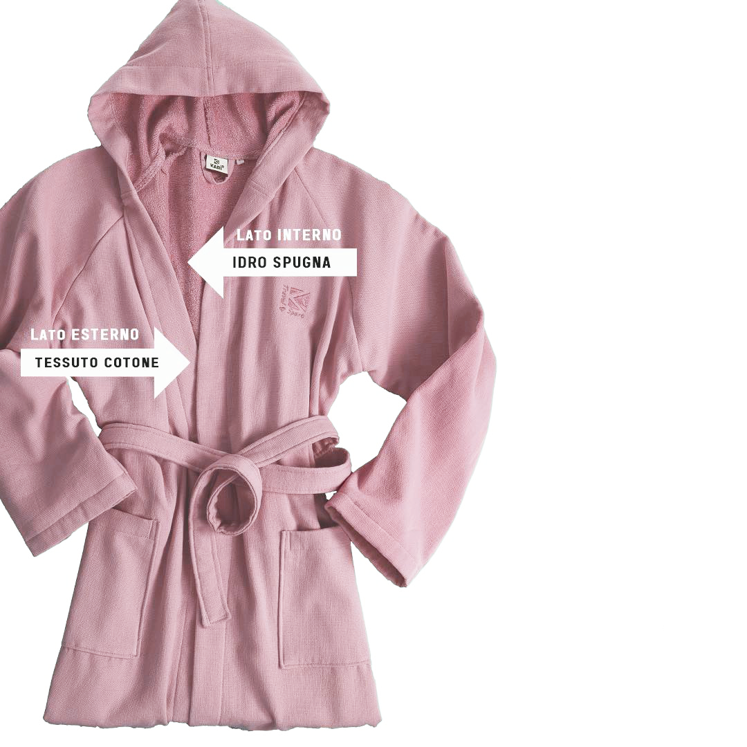 Accappatoio POLO in microspugna da S a XXL By Karì