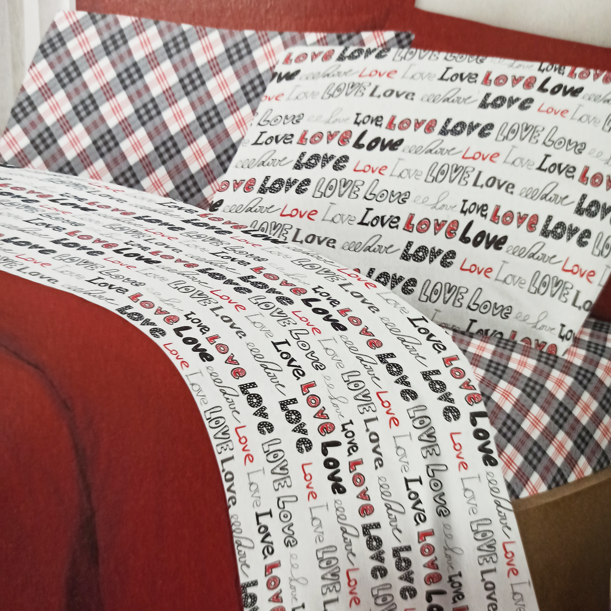 Completo Lenzuola LOVE LOVE By Pensieri Delicati