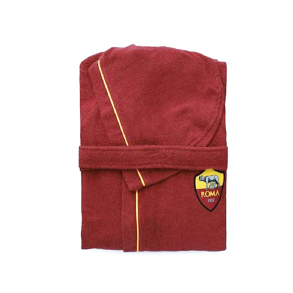 Accappatoio Spugna Bambino/a da 4 a 14 anni - AS ROMA
