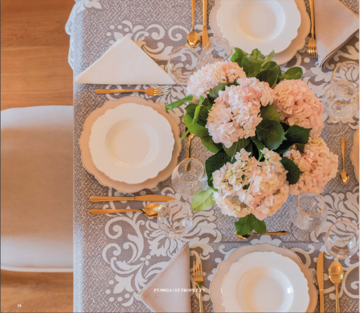 Copritavolo x12 ELISABET by Preziosa Luxury Home