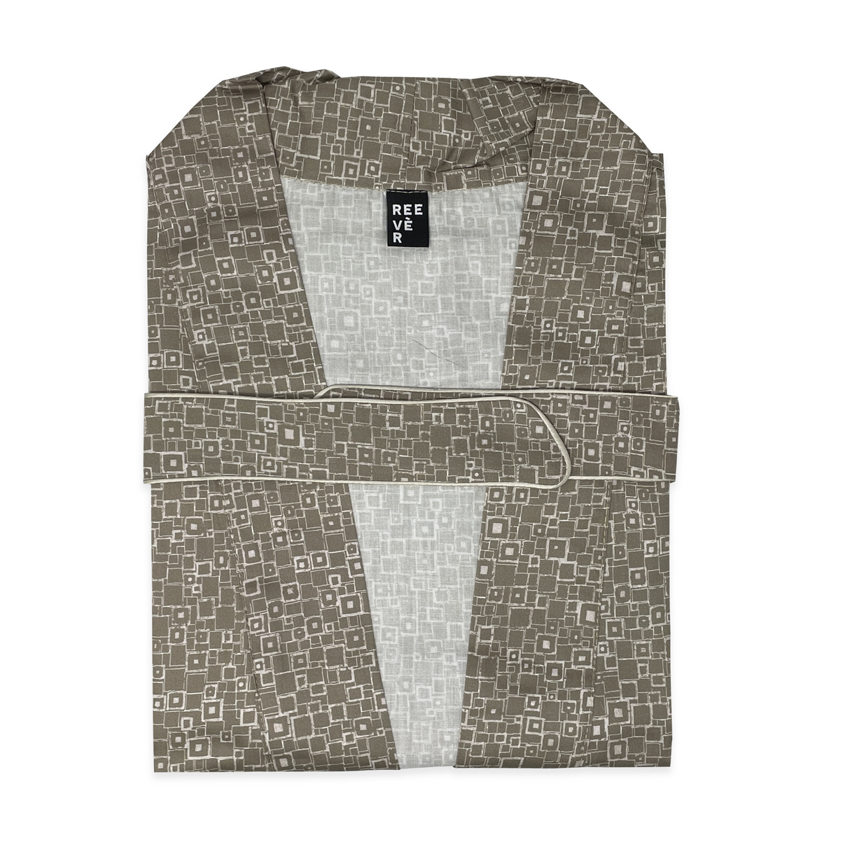 Kimono in raso GRAFITE by Reevèr